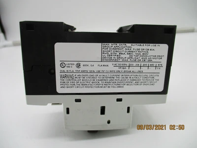 NEW Siemens Siemens 3RV1011-0EA10