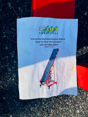 EZ Lift Floor to Floor Tire Conveyor F2F-12'