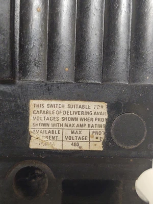 USED Westinghouse EHD3100