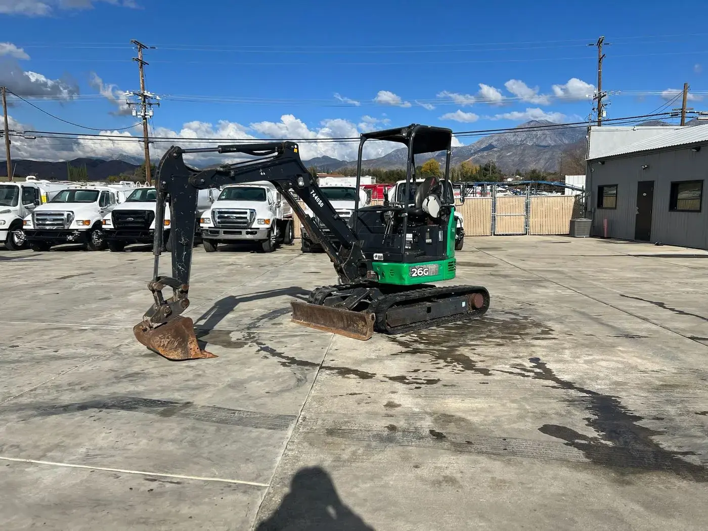 Used 2015 DEERE 26G Crawler Excavators - Mini California US | Lillo Machinery #1542371