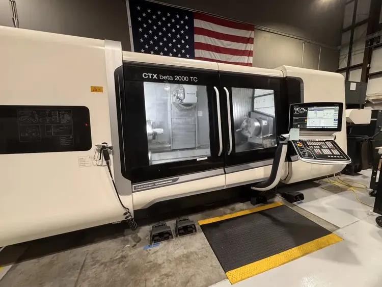 Used 2021 DMG MORI CTX BETA 2000 TC 5-Axis or More CNC Lathes Ohio US | Toolquip, Inc. #1299802
