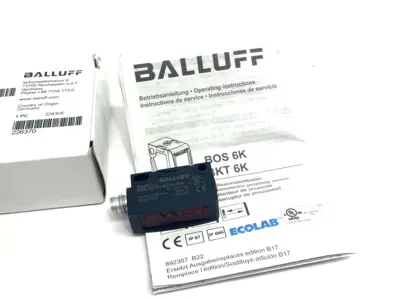 New | in-Stock Balluff BOS01LL Photoelectric Sensors Michigan US | Maverick Industrial Sales #1390510