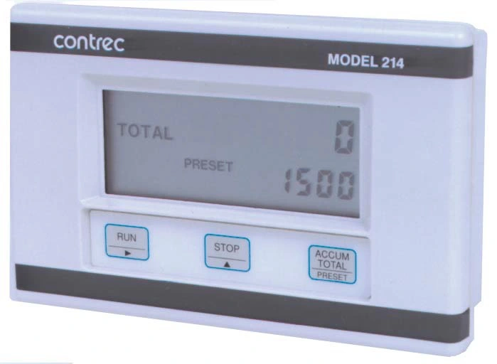 8 to 80 L/min S/S Flow meter/Batch controller and shut-off valve