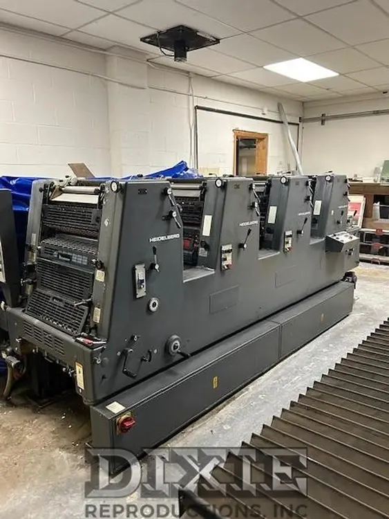 Used 1987 HEIDELBERG GTOVP 52 Sheet-fed press Tennessee US | Dixie Reproductions, Inc. #1665664