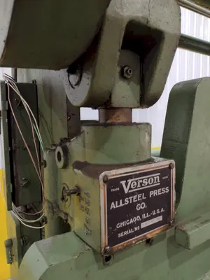 35 TON VERSON 24" X 96" FLANGE BED MECHANICAL PRESS BRAKE: STOCK #20241