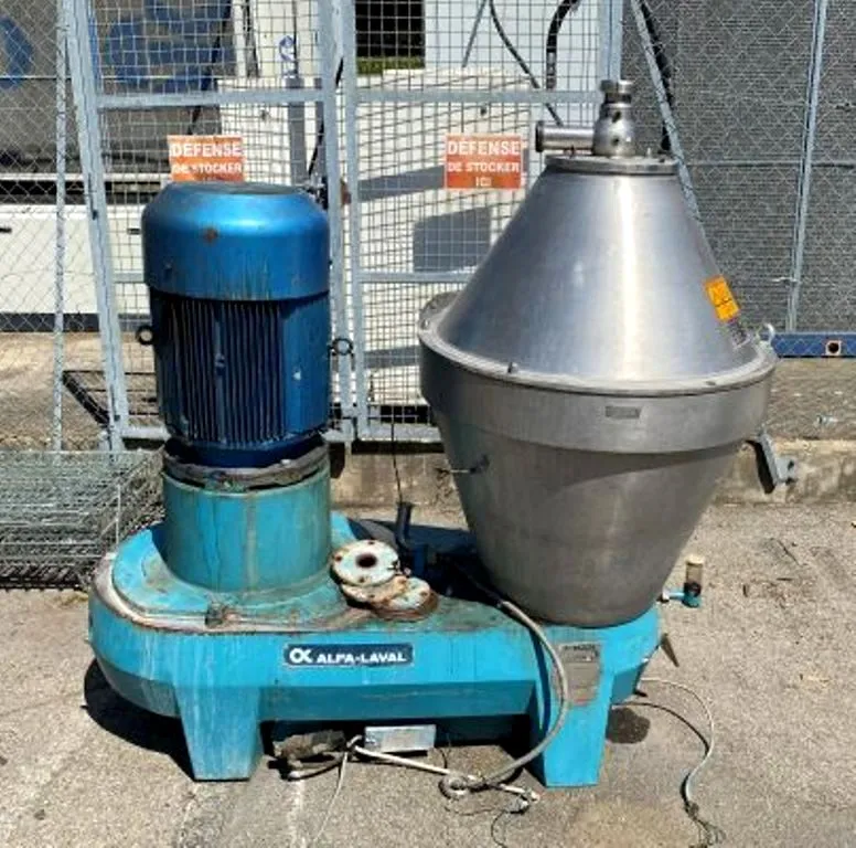 Alfa-Laval AX 213S-31B hermetic ultra-clarifier centrifuge, 316SS.