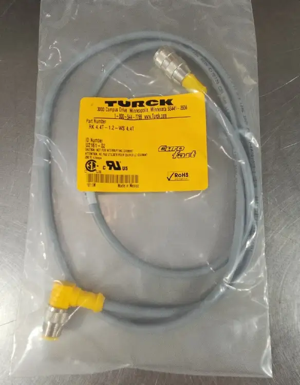 Used Turck RK 4.47-1.2-WS 4.4T Cable & Wire South Carolina US | Palmetto Automation #1159625