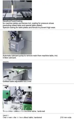 Used WEINIG HYDROMAT 3000 MOULDER WITH INFEED SYSTEM Woodworking Moulders North Carolina US | CAROLINA MACHINERY SALES #1321854