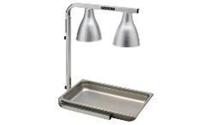 2 BULB HEAT LAMP WARMER