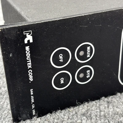 Used Modutek E22A Electrical Controls California US | Davliegogo LLC #1707515