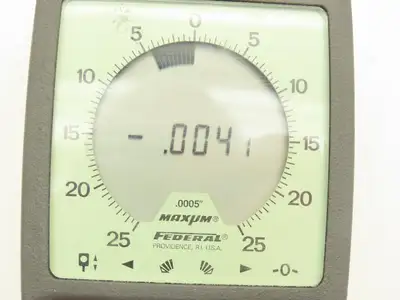 Mahr Federal DEI-12121D Maxum Digital Comparator Indicator Gage .025"- .0005"