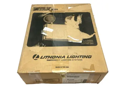 New | in-Stock Lithonia Lighting Battery Powered Emergency Lighting Unit 24W 6VDC Lighting Michigan US | Maverick Industrial Sales #1401255