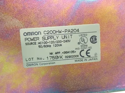 USED OMRON C200HWPA204