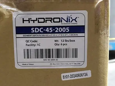 NEW HYDRONIX SDC-45-2005