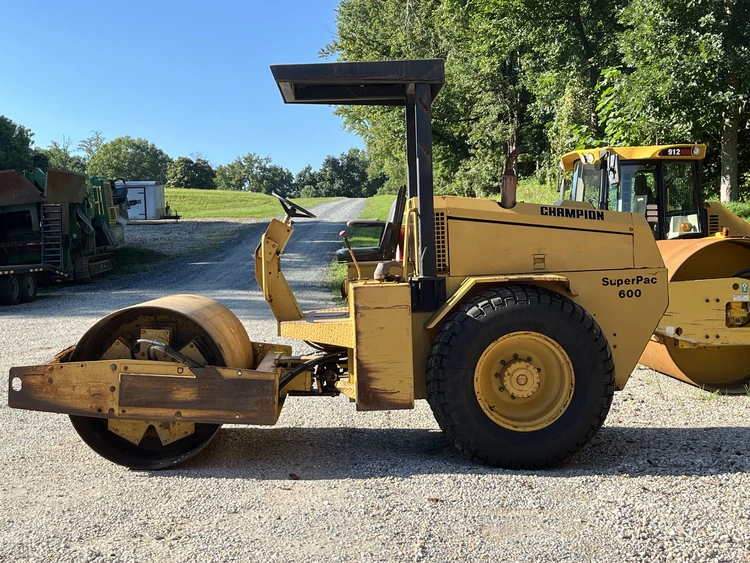 Used 1997 Champion SuperPac 600 Single Drum Rollers Maryland US | Zadoon Equipment #1480839