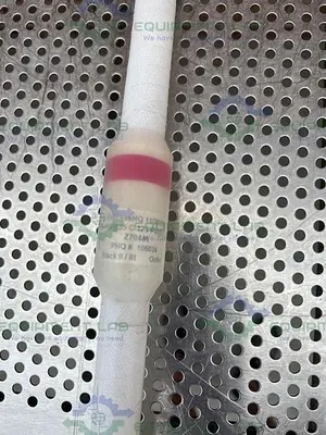 USED ADVANTA PURE APSM-P-0500 34" SILICONE HOSE W/ 1/2 " SANITARY FITTING