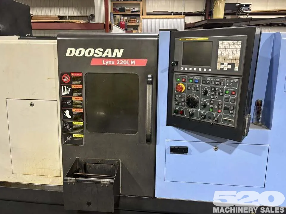 2012 DOOSAN LYNX 220LMA Live Tool Lathe