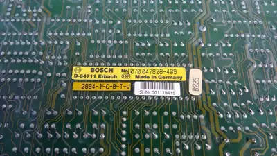 Bosch Rexroth - D-64711 Erbach - 10700478228-409 - Board 3E-10