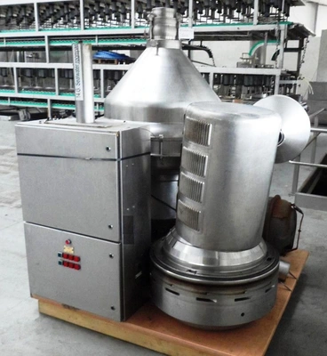 Alfa-Laval MRPX 318 HGV-74C cold milk separator, 316SS.