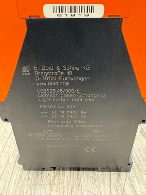 E. DOLD & SOHNE KG LG5925.48/900/61 Electrical/PLC/Automation | ESS Industrial Equipment Sales (9)
