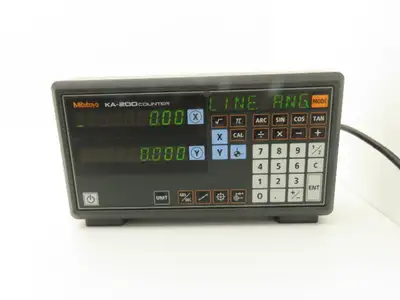 Mitutoyo KA-212 Digital Counter 2-Axis Panel for Profile Projector KA200 174-183