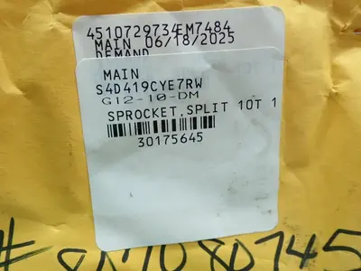 Unknown Series-400 Split Metal Sprocket - Sd4l9cye7rw-00