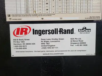 Used 2010 INGERSOLL-RAND IRN150H-OF Rotary Screw & Sliding Vane Air Compressors British Columbia CA | Lenmark #913461