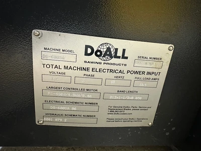 2023 DOALL DS-600SA Saws-Horizontal Band 30" | Asset Exchange Corporation (5)