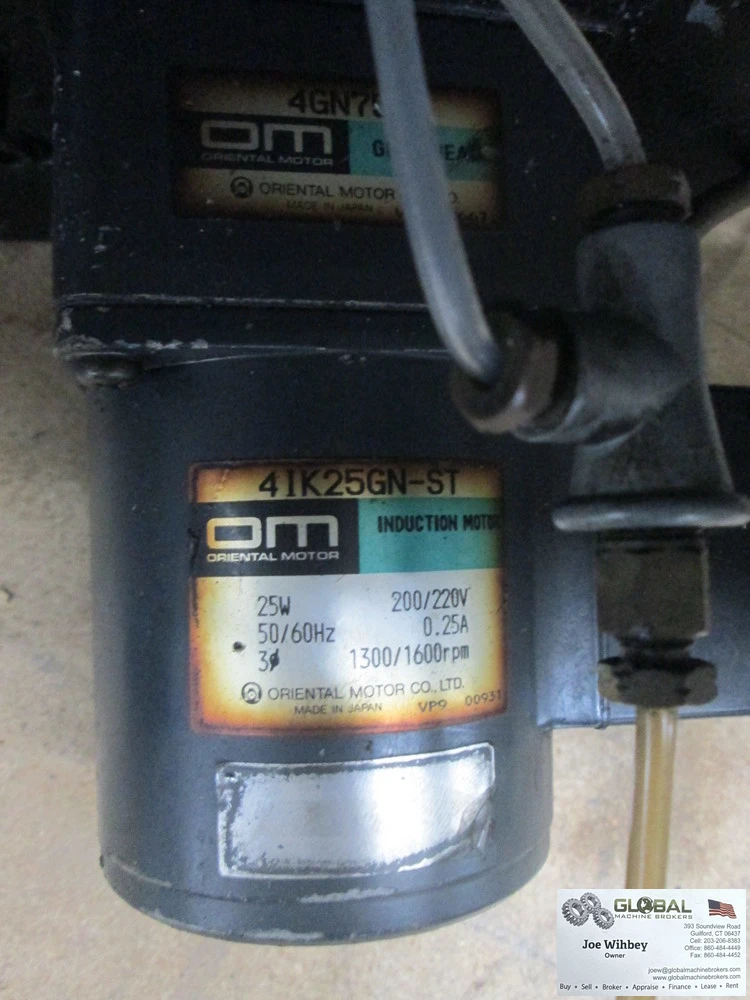 Oriental Motor 41K25GN-ST 23W 200/220V 3Ph Gear Motor Hyd Pump W/O Tank