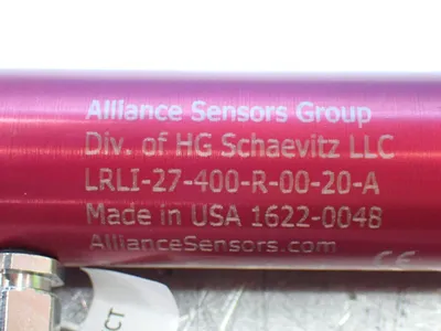 New | in-Stock ALLIANCE SENSORS GROUP LRLI27400R0020A Transducers Ohio US | HGR 24 #901149