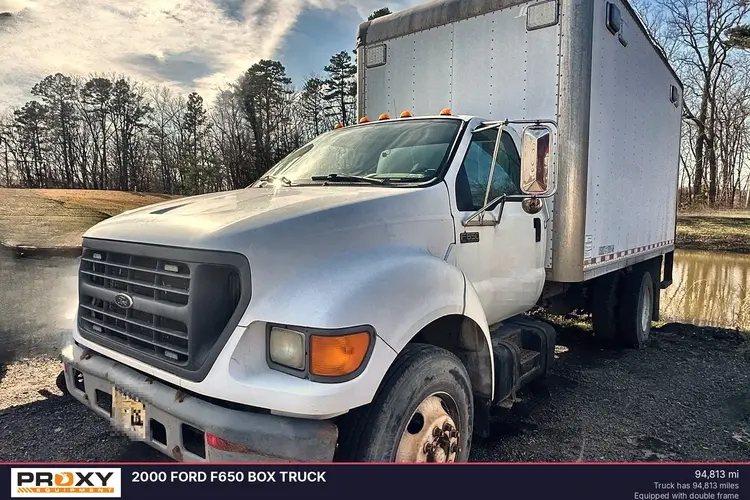 Used 2000 FORD F650 BOX TRUCK Box trucks New Jersey US | Proxy Equipment #1384905