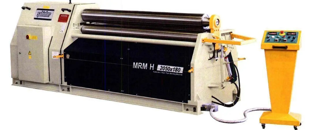 1/4" x 5 ft, New Sahinler Hydraulic Plate Bending Roll Model MRM-H 1550-150