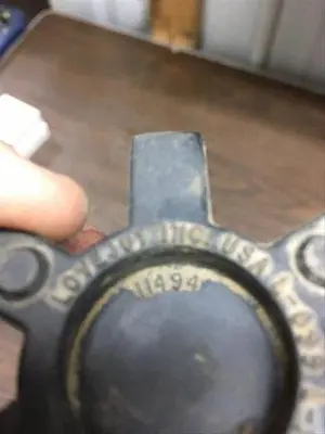 Used LOVEJOY LOVEJOY BUNA N JAW SPIDER COUPLING INSERT - L-099 L-100 - 11494 Parts (Hydraulics and Pneumatics) Pennsylvania US | East West Machinery & Drilling #1415787