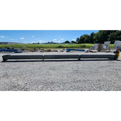 New 12" Dia x 36 ft Long Miteck Carbon Steel Industrial Screw Auger Conveyor