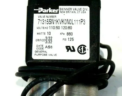 NEW HONEYWELL PARKER 71315SN1KVK0N0L111P3 SOLENOID VALVE
