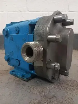 SPX Flow model 006U1 stainless steel positive displacement pump