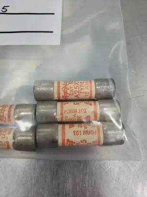 USED Mersen A25X15 Amptrap Fuse, 15A, 300V, Lot of 5