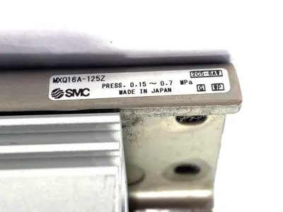 Used SMC High Precision Slide Pneumatic Cylinder 16mm Bore 125mm Stroke Pneumatic Cylinders Michigan US | Maverick Industrial Sales #1414277