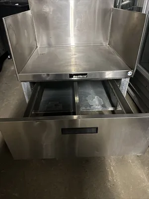 174-0058 Delfield F17DD32-C 32” Drop In 1-Drawer Stainless Steel Work Table