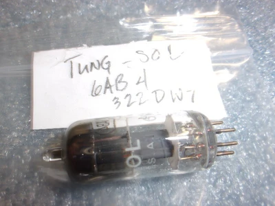 USED TUNG-SOL 6AB4 322DW7
