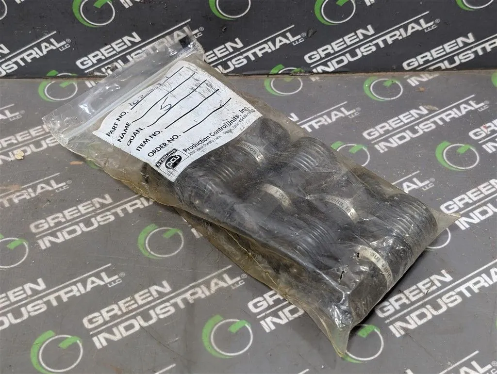 Lot of 5 Production Control Units, Inc. #62317 Shutoff Valve Couplings New