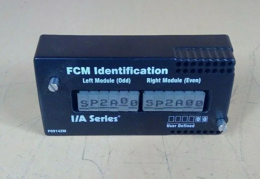 Foxboro P0914ZM FCM identification I/A Series Left/Right Module 3H