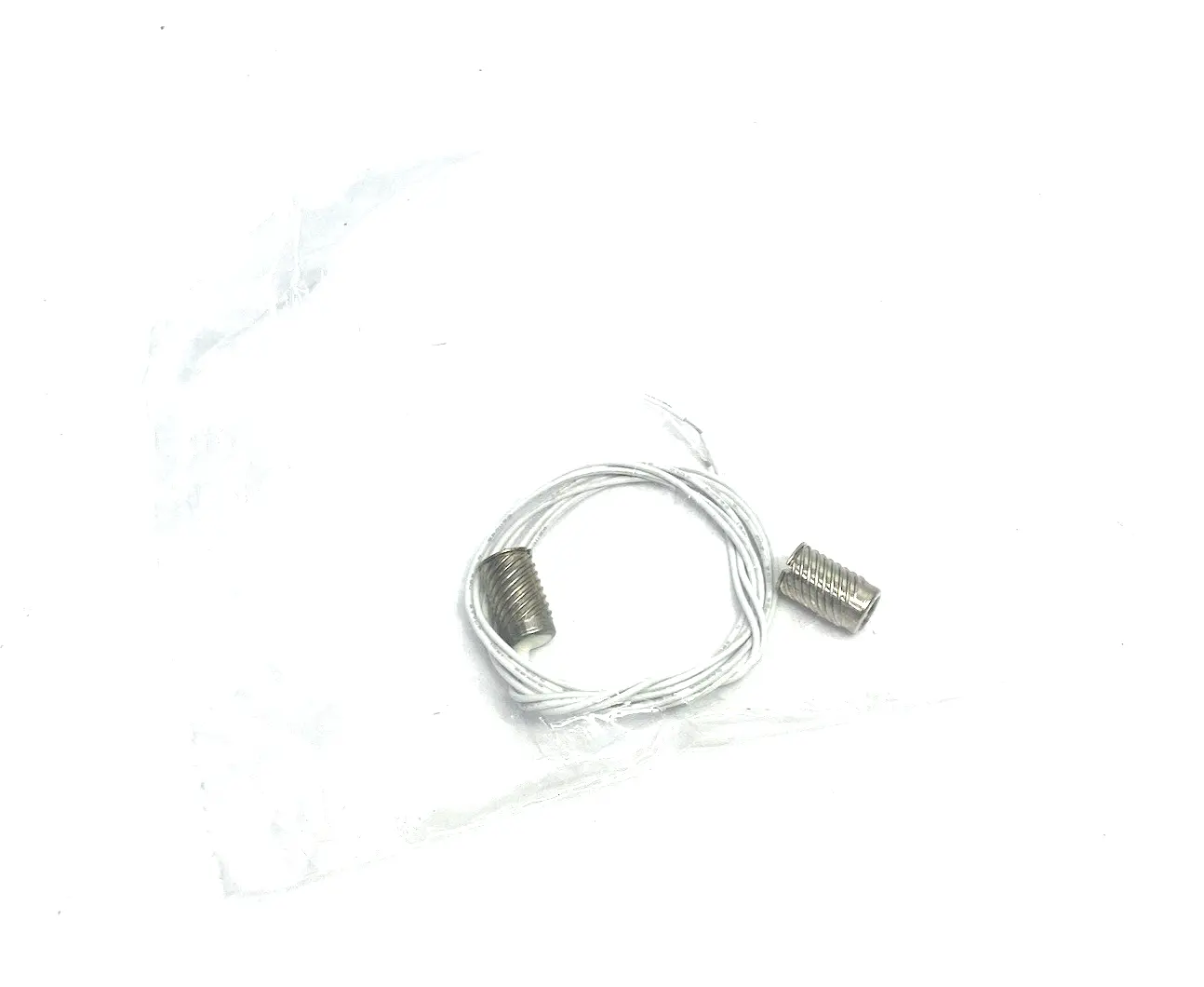 12495A41 | Magnetic Contact Alarm Switch, Wire Leads, Nckl-Pltd Brass, 0.8" Max - New