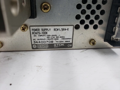 USED KEPCO RCW15-100K