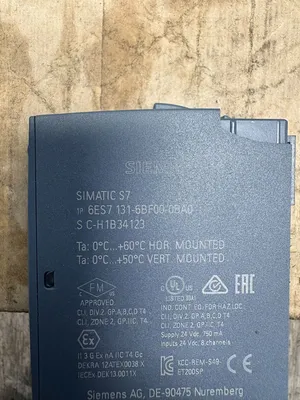Used SIEMENS 6ES7131-6BF00-0BA0 Misc Electrical & Power Parts South Carolina US | ESS Industrial Equipment Sales #1326640