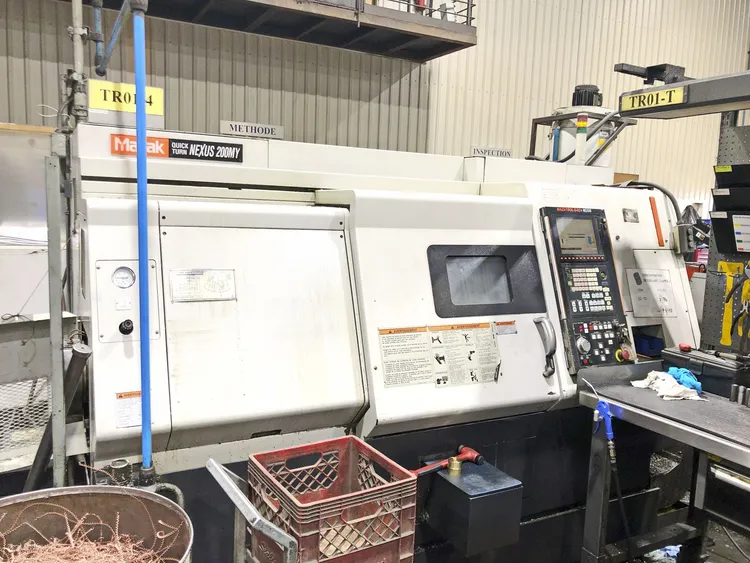 Used 2005 MAZAK QUICK TURN NEXUS 200MY CNC Lathes Quebec CA | CNCsurplus 7 #158238