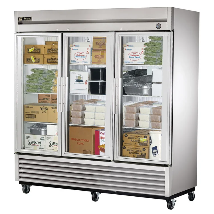 Used True T-72FG-HC~FGD01 Display Freezers Illinois US | Falcon Restaurant Supply #1374298