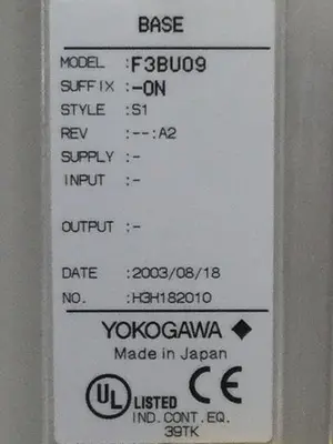 USED YOKOGAWA F3BU09