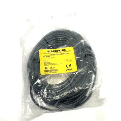 New | in-Stock Turck picofast Single Ended Cordset M8 Rt Angle 100013258 Cable & Wire Michigan US | Maverick Industrial Sales #1393180