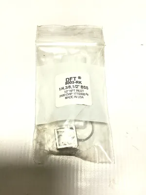 DFT 8001 Stainless Steel Check Valve 1/4″BSS 1/4″NPT Inlet 2500 CWP 1720/450 °F